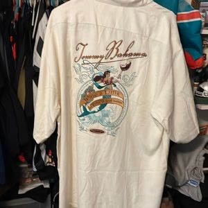 Tommy Bahama casual embroidered shirt